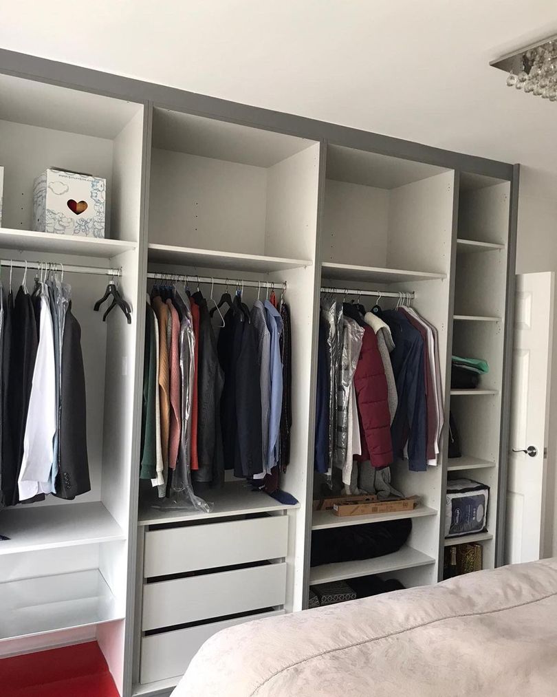 Grey Wardrobe