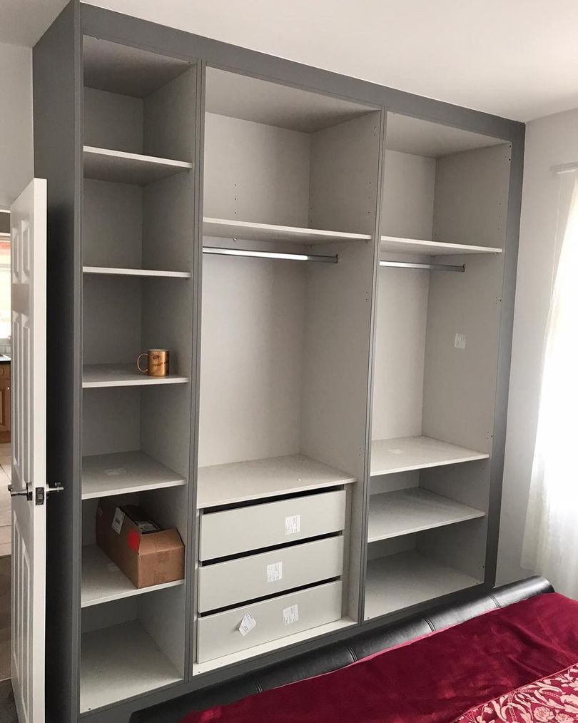 Grey Wardrobe